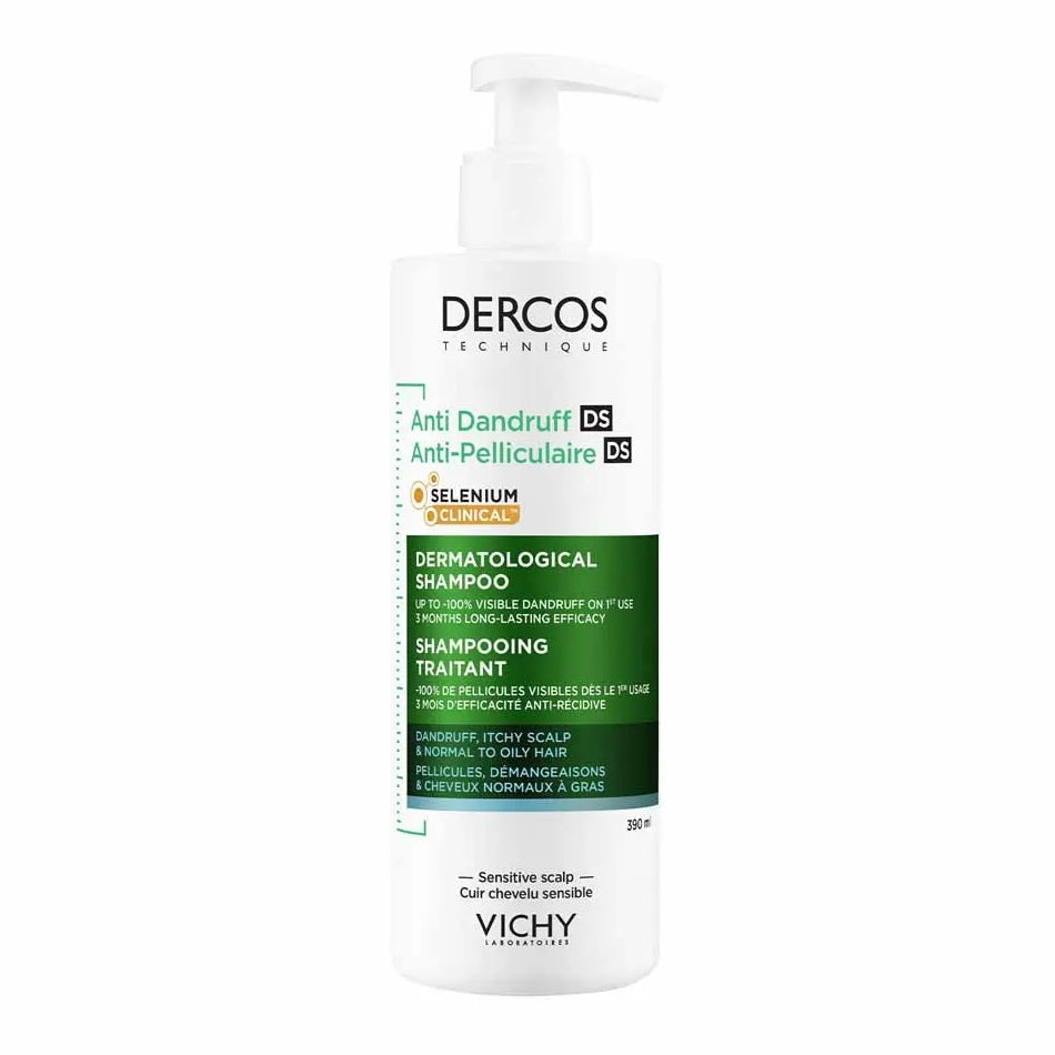 Vichy Dercos Anti-Dandruff Shampoo For Normal To Oily Hair 390 ml