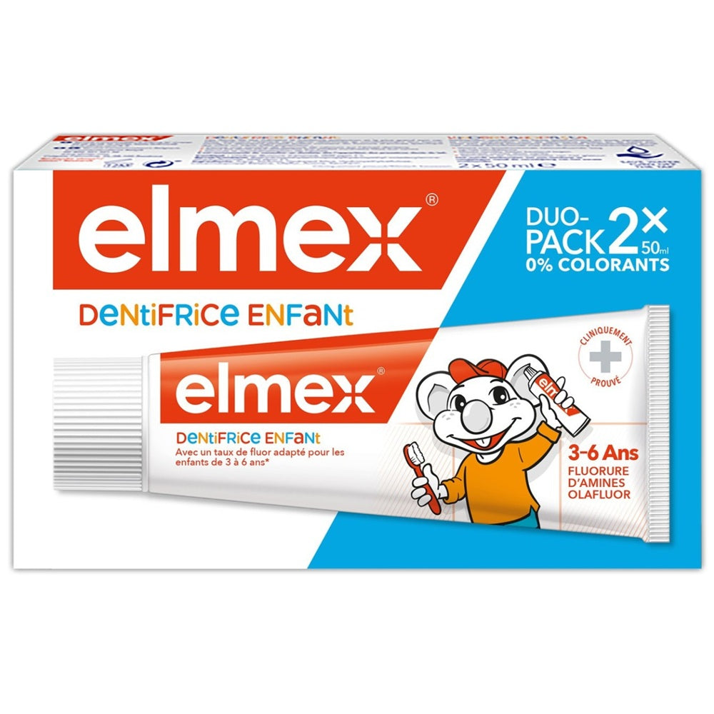 Elmex Kids Toothpaste 2 x 50ml