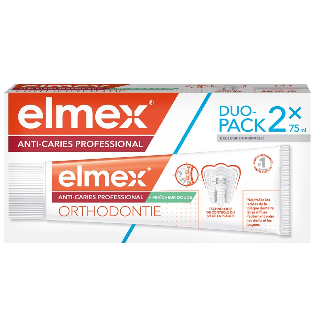 Elmex Anti-Caries Professional Orthodontics 2 x 75 ml