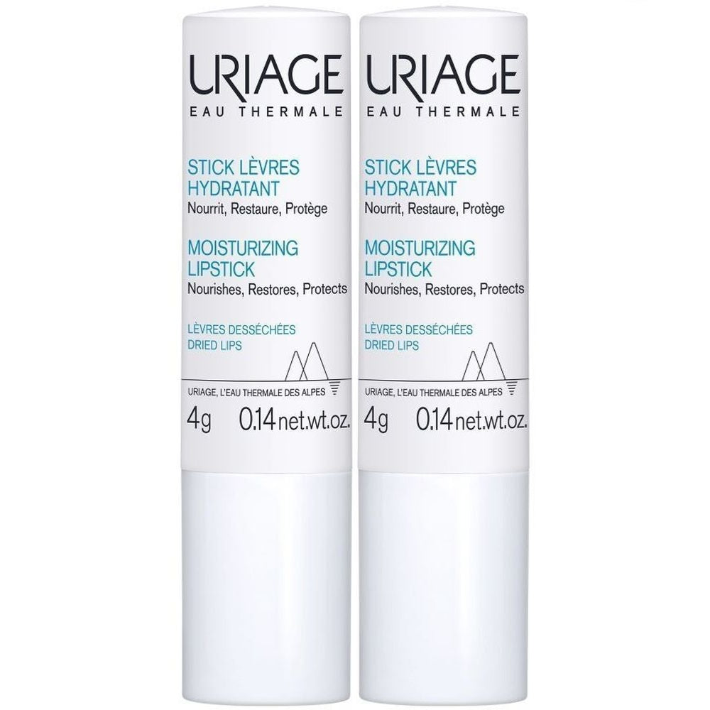 Uriage Moisturizing Lipstick 2 x 4 g