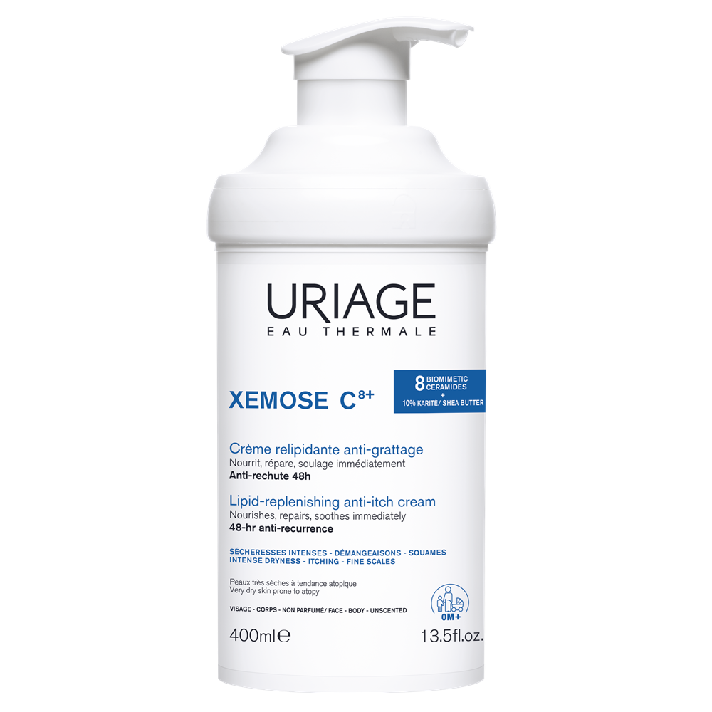 Uriage Xémose C8+ Lipid-Replenishing Anti-Irritation Cream 400 ml