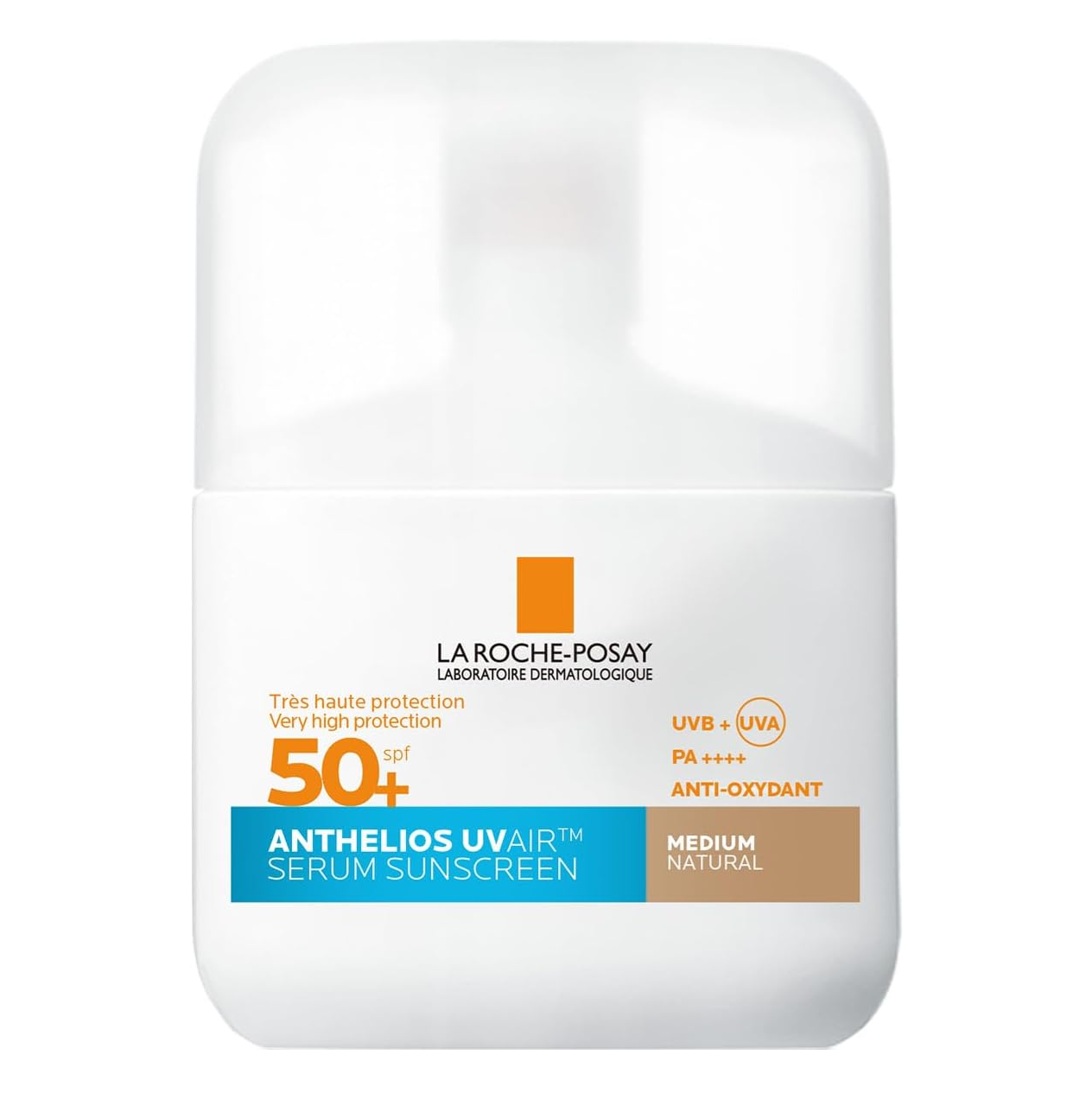 La Roche-Posay Anthelios UVAIR Serum Sunscreen SPF50+ Medium Natural 50 ml